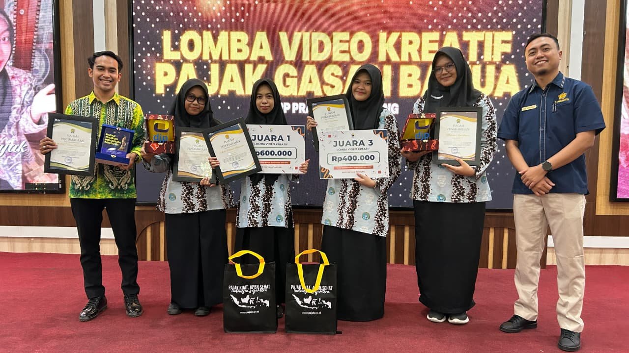 MAN 2 HSU Borong Penghargaan, Sabet Berbagai Juara dan Menjadi Sekolah Teraktif Lomba Video Kreatif KPP Pratama Tanjung